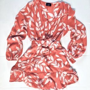 Long sleeve mini dress